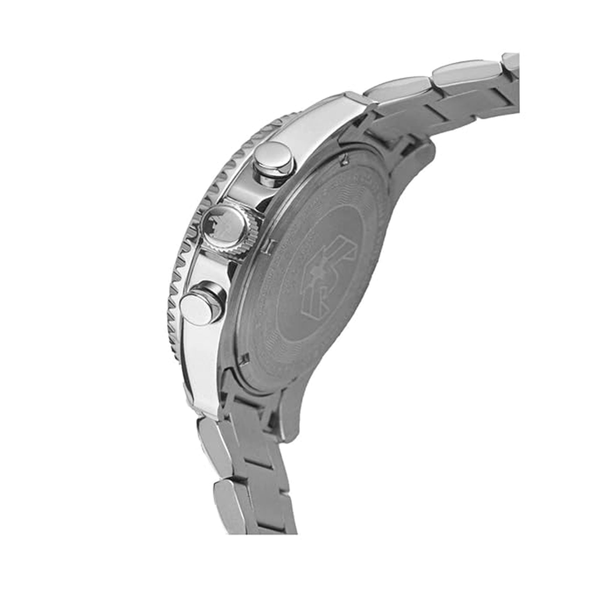 Swiss Eagle Men's Chronograph Stainless Steel Watch SE-9165-11 - side profile view