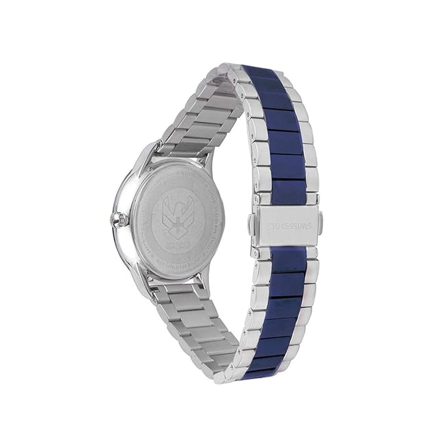 Swiss Eagle Women's Analog Stainless Steel Watch SE-9166-11 - back view