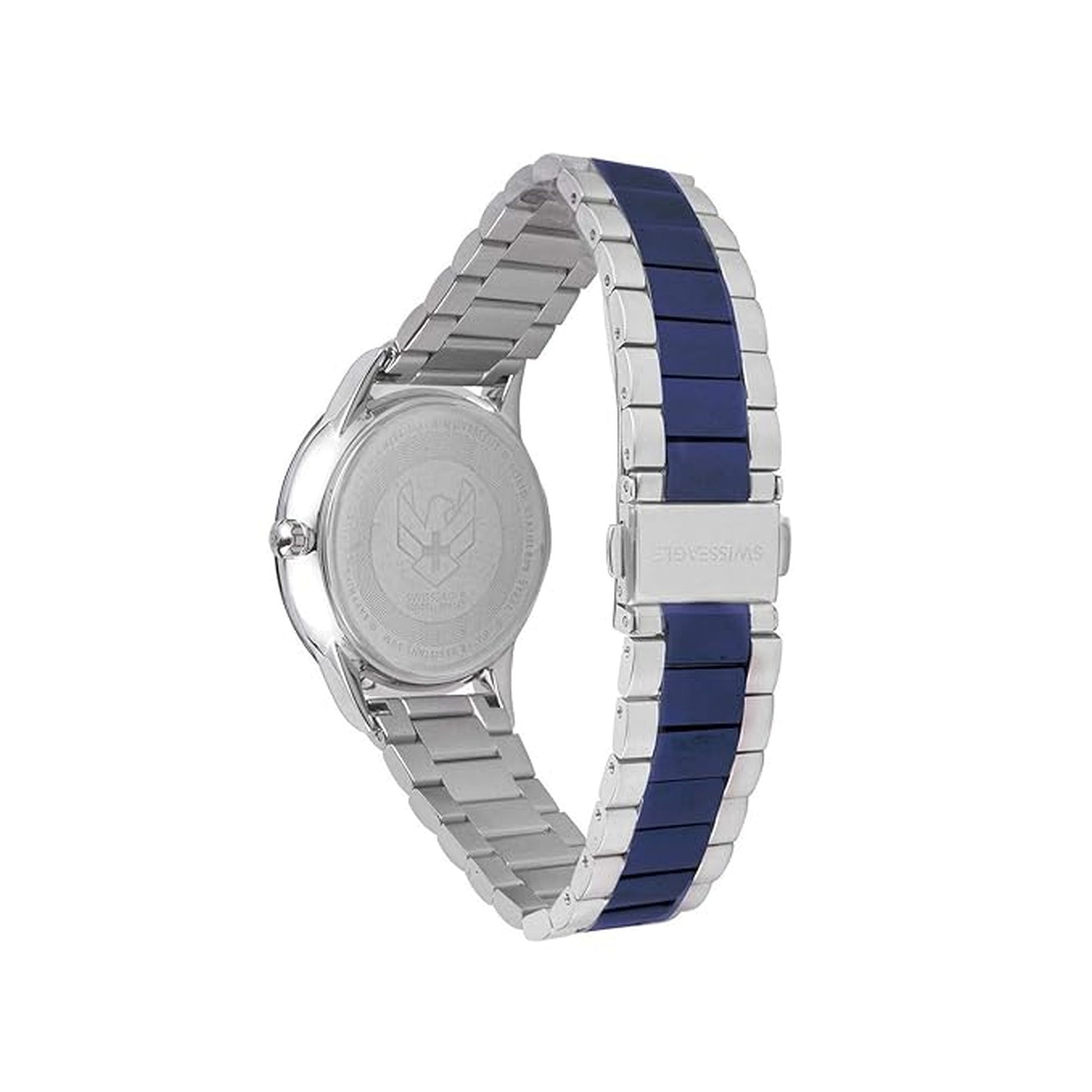Swiss Eagle Women's Analog Stainless Steel Watch SE-9166-11 - back view